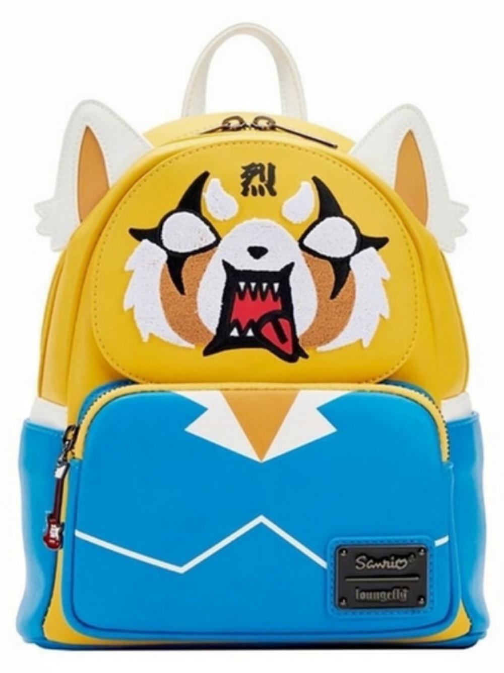 Loungefly Sanrio Aggretsuko Two-Face Cosplay Mini Backpack